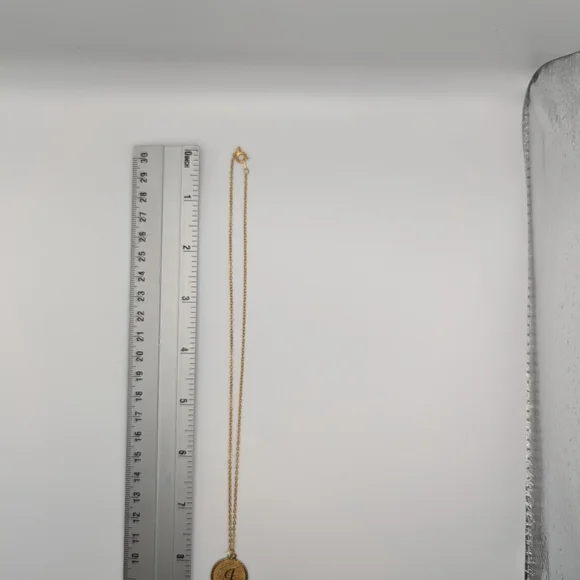 J initial necklace - Picture 3 of 3